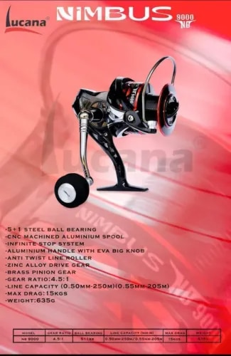 NIMBUS NB 9000 SPINNING REEL  product image