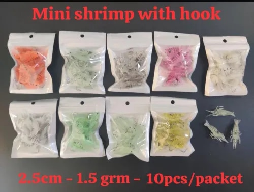 MINI SHRIMP WITH HOOK  product image