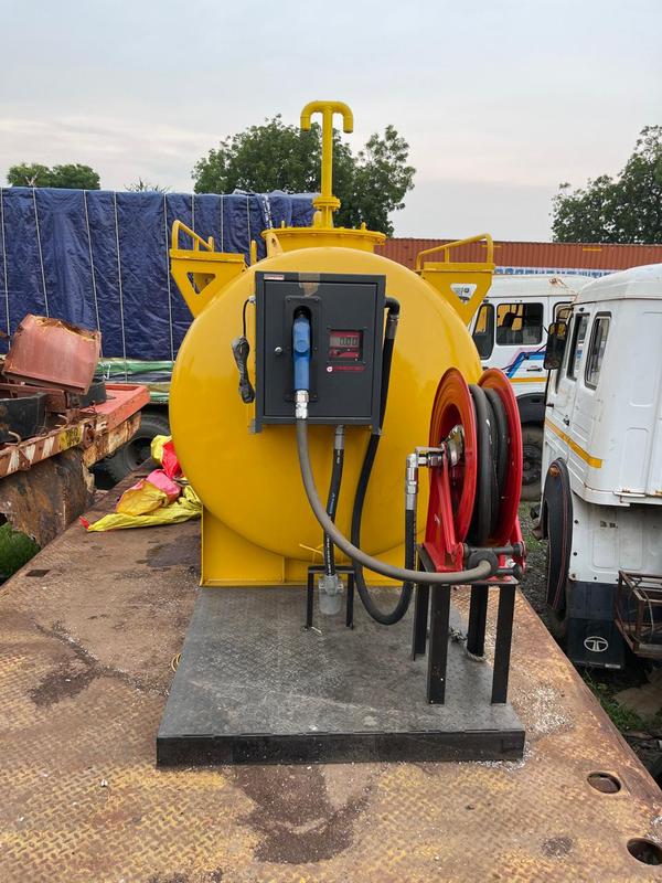 Mobile Refueller 990 LTRS / Diesel Tank by Vivek Enterprise, Ahmedabad, Gujarat, is a robust and efficient on-site diesel storage and refuelling solution designed for industrial, commercial, and fleet operations. Categorized under Diesel Tanks, this mobile refueller is engineered for safe storage, easy transportation, and reliable dispensing of diesel fuel at remote or high-demand locations.With a 990-litre capacity, the diesel tank is manufactured using high-quality materials and is ideal for construction sites, mining operations, infrastructure projects, agricultural equipment, logistics fleets, and DG set refuelling. The system helps reduce operational downtime by enabling quick and controlled on-site refuelling while maintaining fuel safety and efficiency.Vivek Enterprise supplies the Mobile Refueller 990 LTRS / Diesel Tank across Kolkata, Patna, Bhubaneswar, Ranchi, Jamshedpur, Cuttack, Guwahati, Durgapur, Asansol, and Siliguri, ensuring reliable delivery and professional service support.For inquiries or custom requirements, contact us: +91 78020 02853