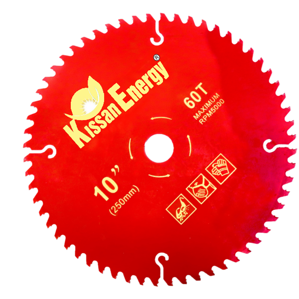 60T TCT Blade for Brush Cutter (10 inch, 60 Teeth)