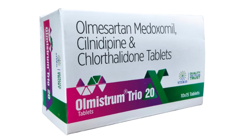Olmesartan Medoxomil  Cilnidipine   Chlothalidone  use