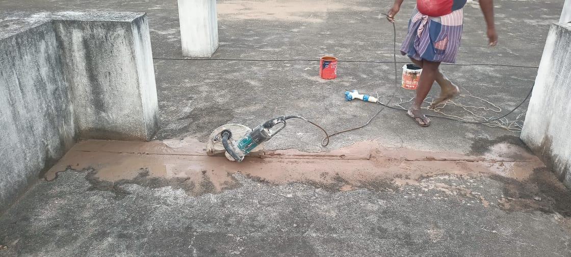 Welcome to sushmaa demolition work. Our concrete floor saw cutting process utilizes powerful walk-behind saws equipped with diamond-tipped blades. These machines are designed for cutting flat surfaces, offering unparalleled precision and efficiency for straight-line cuts. We employ both electric saws for indoor, confined, or environmentally sensitive areas (minimizing fumes and noise) and powerful diesel saws for outdoor, larger-scale projects. Water is continuously fed to the blade during cutting to cool it and suppress dust, resulting in a clean cut and a safer working environment. This method ensures smooth edges, reducing the need for extensive make-good work and contributing to faster project completion.