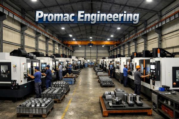 Promac Engineering is a trusted and professionally managed CNC machining service provider, delivering high-precision and cost-effective machining solutions to a wide range of industrial sectors. We specialize in all types of CNC machining work, supporting customers from concept development to mass production.With a strong focus on quality, accuracy, and reliability, Promac Engineering has built a reputation for supplying precision-machined components that meet exact customer specifications and international quality standards. Our facility is equipped with advanced CNC machines, modern inspection tools, and skilled technical manpower to handle both simple and complex machining requirements.We undertake CNC turning, CNC milling, VMC machining, multi-axis machining, prototype development, and batch production, ensuring tight tolerances and consistent output. Whether it is a single custom component or high-volume production, we maintain the same level of commitment and attention to detail.At Promac Engineering, we continuously invest in technology, process improvement, and workforce training to deliver superior machining performance. Our in-house capabilities allow us to machine a wide range of materials including:Mild Steel (MS)Stainless Steel (SS)Alloy SteelAluminumBrass & CopperEngineering Plastics* We follow systematic machining processes, supported by CAD/CAM programming, quality inspections, and controlled production workflows to ensure repeatable accuracy and timely delivery.🧠 Engineering Expertise & Quality Focus.Our team consists of experienced engineers, CNC programmers, machine operators, and quality inspectors who understand the importance of precision in modern manufacturing. Every job is executed with a focus on:Dimensional accuracySurface finish qualityMaterial integrityProcess consistencyCustomer-specific requirementsQuality checks are performed at every critical stage to ensure defect-free components before dispatch.🧠 Technical Strength & Quality Assurance.Our experienced team of engineers, CNC programmers, operators, and quality inspectors ensures that every component meets exact specifications. We follow structured machining processes supported by CAD/CAM programming, in-process inspection, and final quality checks.Our focus areas include:Dimensional accuracyRepeatability & consistencyOn-time deliveryCost-effective machining solutions🏗 Industries We SupportPromac Engineering proudly serves multiple industrial sectors, including:Automotive & Auto ComponentsIndustrial Machinery ManufacturersAutomation & RoboticsElectrical & Mechanical EquipmentHeavy Engineering & FabricationOEM & Ancillary UnitsGeneral Engineering IndustriesOur flexible production capability allows us to support prototypes, development parts, and large-scale production orders.📍 Why Choose Promac Engineering ?✔ Prime industrial location in Makarpura GIDC✔ Quick response for local CNC job work✔ High-precision machining capability✔ Skilled technical manpower✔ Reliable partner for long-term CNC requirements✔ Competitive pricing with consistent quality