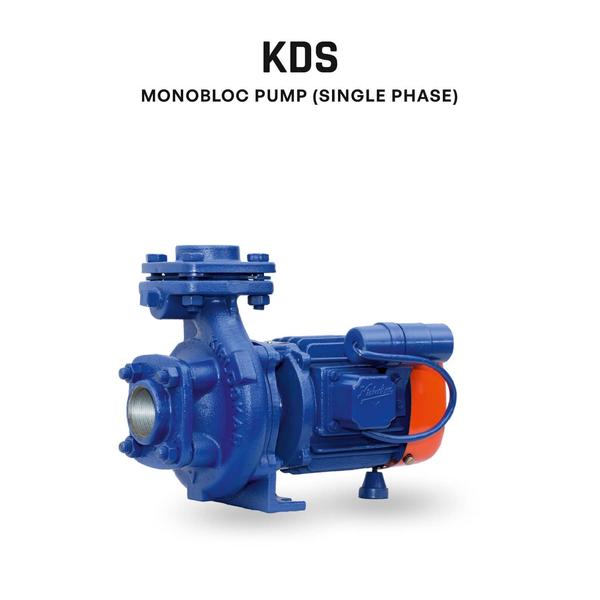 Monobloc Pump, KDS-1.525+, 1.5 HP, Single Phase, 210 Volts, Size 50mm X 40mm