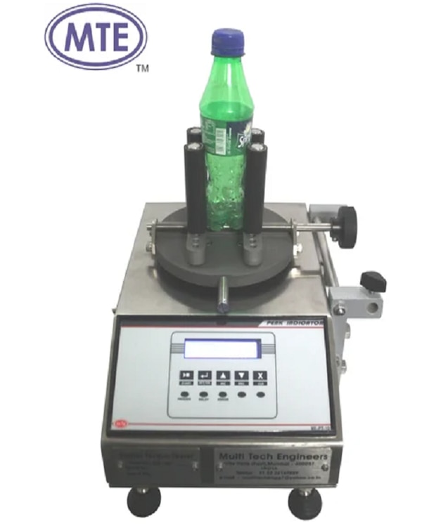 Torque Tester for Bottle Cap is  used for multiple applications. This is a product by Multitech Engineers