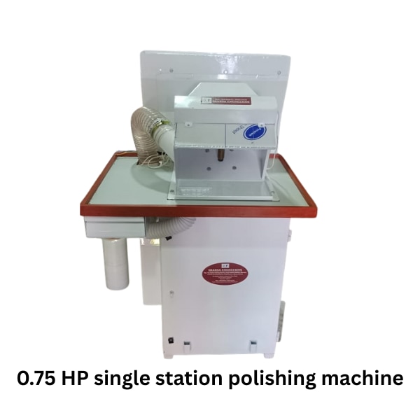 We are Sharda Engineering is one of the Best Jewellery Polishing Manufacturer In Mumbai. We Manufacture 0.75 HP single station polishing machine.