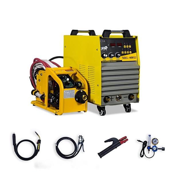 MIG-400IJ is a heavy-duty industrial MIG welding machine 