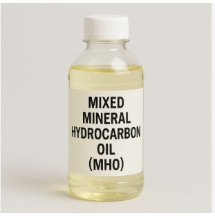 Mixed hydrocarbon oil (mho) is a blended petroleum-based fuel composed of various hydrocarbon fractions. It is typically used in industrial combustion systems, such as furnaces, kilns, and boilers, particularly where fuel flexibility and cost-effectiveness are priorities. Mho is also used in asphalt mixing plants and other high-temperature processing industries.Key Features:Blend of Hydrocarbons: Composed of light to heavy petroleum distillates, often recovered or by-product streams.Variable Viscosity: Depending on the blend composition, it may range from moderately viscous to heavy; often requires preheating for proper atomization.Medium Calorific Value: Typically offers a decent energy output (around 9,000–11,000 kcal/kg), suitable for industrial thermal applications.Color & Appearance: Usually dark brown to black, with an oily texture.
