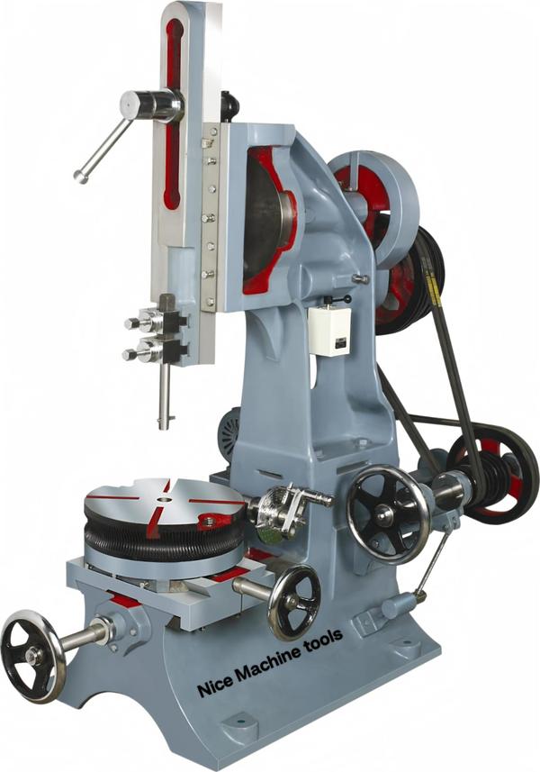 Max Stroke: 105 mmJob Capacity (Dia): 530 mmRotary Table Dia: 273 mmTable Travel: 178 mm (Long) / 210 mm (Cross)Motor: 1 HP, 1440 RPM, 3 PhaseSpeeds: 2Stroke/Min: 60 & 90Net Weight: 330 kgSuitable for: Light & small precision jobs