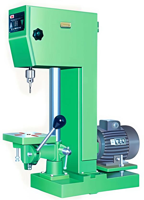 SpecificationBrand: Generic ( Made in India )Power : 0.25 hpWeight (Approx.) : 55 kgNo-Load Speed : 1400 rpmRequired Motor : 0.25 HPSpindle Travel : 60 mmTable Travel : 6 mmDistance Spindle To Column : 80 mmDistance Between Chuck To Base : 190 mmDistance Between Chuck To Work Table : MovebleSize Of Base Plate (L x B) : 370 x 250 mmSize Of Work Table (L x B) : 150 x 150 mmDiameter Of Column : 47 mmV-Belt Fot Motor ( Outside) : A-36No. Of Spindle Speeds : 3 SpeedForward Speed Range : 480/750/1400Reverse Speed Range : 480/750/1401Dimension (L x W x H) : 650 x 270 x 540 mm