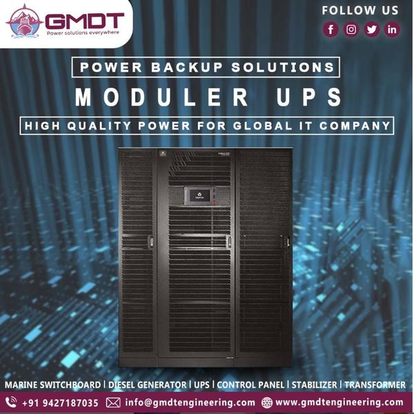 🔋 Modular UPS in Nigeria – Scalable & Reliable Power Backup SolutionsIn Nigeria, where power reliability is critical for businesses, industries, and essential services, a Modular UPS (Uninterruptible Power Supply) provides a smart, flexible, and future-ready backup power solution. Designed for high availability and scalability, Modular UPS systems ensure uninterrupted operations even during frequent power fluctuations and outages.As a trusted Modular UPS supplier in Nigeria, we deliver high-performance, energy-efficient Modular UPS systems tailored to meet the power protection needs of data centers, telecom facilities, hospitals, banks, and commercial buildings.⚙️ Why Choose Modular UPS Systems in Nigeria?🔌 Scalable Power DesignAdd or remove power modules easily as your load grows—no need to replace the entire UPS system.⚡ High Availability & RedundancyN+1 and N+X redundancy ensure continuous power with zero downtime for critical operations.🌡️ Built for Tough ConditionsEngineered to perform reliably in high temperatures, unstable grid conditions, and demanding environments.📉 Energy Efficient OperationAdvanced power management delivers high efficiency, reducing electricity and cooling costs.🔧 Easy MaintenanceHot-swappable modules allow fast servicing without shutting down connected equipment.🏢 Applications of Modular UPS in Nigeria🖥️ Data Centers & IT Facilities📡 Telecom Towers & Network Rooms🏥 Hospitals & Medical Equipment🏦 Banks & Financial Institutions🏢 Commercial Buildings & Offices🏭 Industrial Control Systems🔍 Key Features of Our Modular UPS Systems🔹 True Online Double Conversion Technology🔹 Hot-Swappable Power & Battery Modules🔹 Compact & Space-Saving Design🔹 Intelligent LCD & Remote Monitoring🔹 Wide Input Voltage Range🔹 Compatible with Generator & Solar Power🌍 Leading Modular UPS Supplier in NigeriaOur Modular UPS solutions in Nigeria are designed to provide maximum uptime, flexibility, and cost efficiency. From system design and installation to testing and after-sales support, we ensure dependable power protection for mission-critical applications.With a strong focus on quality, innovation, and long-term performance, our Modular UPS systems help Nigerian businesses stay operational—no matter the power conditions.🤝 Why Customers Trust Our Modular UPS Solutions✅ Proven Expertise in Modular Power Systems✅ High-Quality Components & Advanced Technology✅ Custom Configuration Based on Load Requirement✅ Competitive Pricing✅ Reliable Technical & After-Sales Support📞 Contact GMDT Engineering – Modular UPS supplier  in Nigeria 📧 Email: bde@gmdtengineering.com 📱 Mobile: +91-798 494 1273