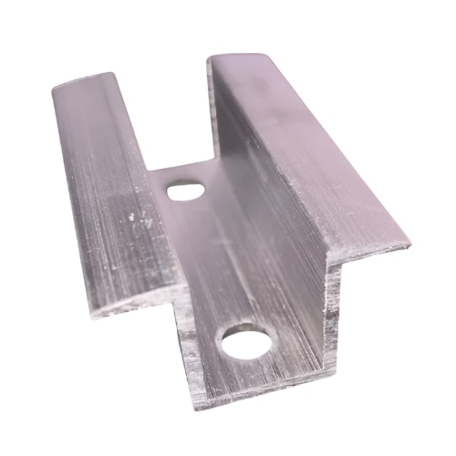 The 2 Hole MID Clamp Is A Specialized Solar Mounting Accessory Used To Securely Fix Two Adjacent Solar Panels To The Mounting Rail While Providing Extra Strength And Stability. The Dual - Hole Design Allows For Better Load Distribution And Stronger Fastening, Making It Ideal For Areas With Higher Wind Load Or Larger Solar Panel Installations. Manufactured From High - Quality Aluminum Or Galvanized Steel With A Corrosion - Resistant Finish, The 2 Hole MID Clamp Is Built To Withstand Outdoor Environmental Conditions, Ensuring Long - Term Performance And Reliability. It Maintains Uniform Spacing Between Panels And Ensures Proper Alignment For A Clean, Professional Installation. Widely Used In Residential, Commercial, And Industrial Solar Projects, The 2 Hole MID Clamp Enhances Structural Safety And Durability.