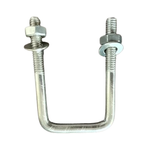 The U Bolt Is A Strong And Versatile Fastening Component Used To Securely Clamp Pipes, Poles, And Structural Members In Solar Mounting Structures And Construction Projects. Its U - Shaped Design Allows Firm Gripping Around Round Or Square Sections, Ensuring Stability And Proper Alignment. Manufactured From High - Quality Steel And Available With Galvanized Or Corrosion - Resistant Coating, U Bolts Provide Excellent Durability And Resistance To Rust, Vibration, And Outdoor Environmental Conditions. They Are Widely Used In Rooftop And Ground - Mounted Solar Installations To Fix Structure Pipes, Purlins, And Frames. U Bolts Are Easy To Install And Play A Key Role In Maintaining The Strength And Safety Of Solar Mounting Systems.