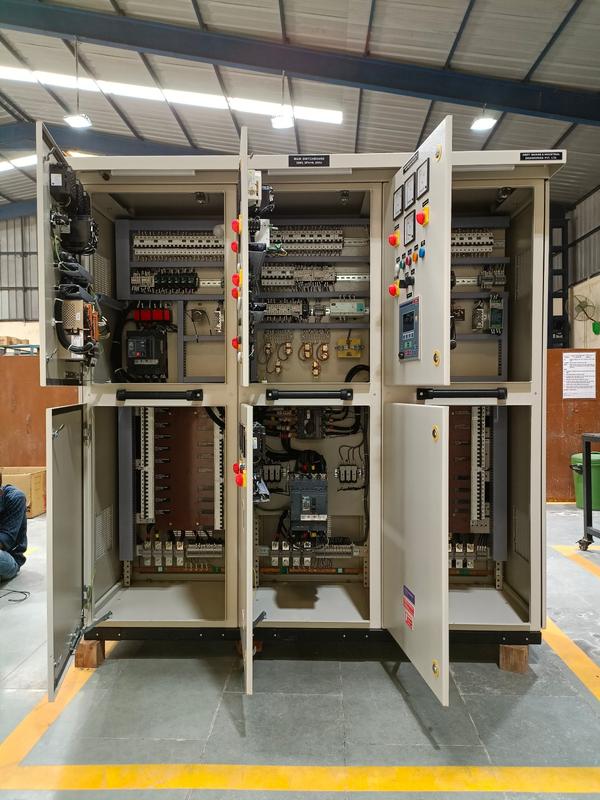 ⚙️ Control Panel Manufacturer in GhanaSearching for a trusted Control Panel Manufacturer in Ghana? We design and manufacture high-quality electrical control panels that deliver safe, efficient, and reliable control for industrial, commercial, and infrastructure applications. Our panels are engineered to meet Ghanaian electrical standards, harsh operating conditions, and long-term performance requirements.🧰 Advanced Electrical Control Panel SolutionsAs a leading control panel supplier in Ghana, we offer a complete range of customized and standard control panels built with precision and reliability in mind.✅ LT & HT Control Panels✅ Motor Control Centers (MCC)✅ Power Control Panels (PCC)✅ PLC-based Automation Panels✅ AMF & Synchronization Panels🌍 Designed for Ghana’s Industrial & Power NeedsOur control panels are designed to operate efficiently in high humidity, temperature variations, and continuous load conditions commonly found in Ghana. From factories and power plants to water treatment facilities, our solutions ensure smooth and uninterrupted operations.🏭 Manufacturing & processing industries🏢 Commercial buildings & data centers💧 Water & wastewater treatment plants⚡ Power distribution & utilities🔬 Precision Engineering & Quality TestingEvery control panel is manufactured using premium electrical components and tested thoroughly to ensure safety, durability, and optimal performance.🔍 Functional & insulation testing⚡ Short-circuit & load testing🛠️ Neat wiring & robust enclosure design📜 Compliance with IEC & international standards🚚 Reliable Delivery & After-Sales Support in GhanaWe provide end-to-end support, from design consultation to installation guidance and after-sales service across Ghana.🚛 Timely delivery nationwide👨‍🔧 Technical support & troubleshooting🔁 Maintenance & upgrade services📞 Responsive customer assistance🌱 Energy-Efficient & Smart Control PanelsOur panels are designed to improve energy efficiency, reduce power losses, and support smart automation systems for modern industries.🌿 Optimized energy consumption📊 Accurate monitoring & control⚙️ Automation-ready designs💰 Reduced operating costs🤝 Why Choose Us as Your Control Panel Manufacturer in Ghana?⭐ Proven expertise in control panel manufacturing⭐ Customized solutions as per project needs⭐ High safety, efficiency & durability⭐ Competitive pricing with reliable service⚡ Powering Ghana’s Industries with Reliable Control PanelsChoose a professional Control Panel Manufacturer in Ghana for robust, efficient, and future-ready electrical control solutions that support Ghana’s growing industrial and infrastructure development.📞 Contact GMDT Engineering – Control Panel Manufacturer in Ghana📧 Email: bde@gmdtengineering.com 📱 Mobile: +91-798 494 1273