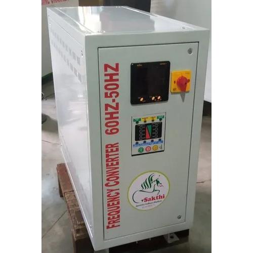 Sakthi Electrical Control, established in 2003 in Coimbatore, Tamil Nadu, is a manufacturer, retailer, and service provider specializing in power management solutions. The company provides industrial-grade equipment designed to protect against voltage fluctuations and power failures.50Hz to 60Hz frequency converter (also known as a static frequency converter or AC power source) is an essential device for adapting electrical power between regions with different standards (e.g., converting Indian/UK 50Hz power for use with US 60Hz equipment). Unlike standard transformers, these units use solid-state electronics to change the cycles per second of the current.Key Technical FeaturesSolid State (Static) Technology: Most 2026 models use IGBT-based static converters for silent operation, high efficiency (85–95%), and pure sine wave output.Voltage Adaptation: Many units also act as step-up or step-down transformers, converting between 220V/240V and 110V/120V simultaneously with the frequency shift.Adjustability: Advanced industrial models often allow for variable output, enabling users to test equipment at frequencies up to 400Hz (common in aviation).Protection Systems: Standard features include overload, short-circuit, and thermal protection with digital LED displays for real-time monitoring. Common ApplicationsManufacturing: Powering imported industrial machines that require specific 60Hz power.Aviation & Military: Providing 400Hz ground power for aircraft or specialized naval equipment.Maritime (Shore Power): Enabling ships to plug into local 50Hz grids while docked at international ports.Consumer Electronics: Using high-end turntables, audio gear, or professional clippers designed for the US market in 50Hz countries. ApplicationsOperating imported CNC milling, engraving, and specialized machinery.Aviation and defense industry testing requiring 400Hz power.Running North American or Japanese equipment on 50Hz Indian/European grids.Our Tamilnadu Supply NetworkFrequency Converters Manufacturer in Coimbatore.Frequency Converters Manufacturer in Madurai .Frequency Converters Manufacturer in trichy.Frequency Converters Manufacturer in Tiruppur.Frequency Converters Manufacturer in Erode.Frequency Converters Manufacturer in Trichy.Frequency Converters Manufacturer in Theni.Frequency Converters Manufacturer in Chengalpet.Frequency Converters Manufacturer in RAJAPALAYAM.Frequency Converters Manufacturer in Tenkasi.Our India Supply NetworkFrequency Converters Manufacturer in Kochi.Frequency Converters Manufacturer in ErnakulamFrequency Converters Manufacturer in Palakkad.Frequency Converters Manufacturer in Kerala.Frequency Converters Manufacturer in Bangalore.Frequency Converters Manufacturer in Karnataka.Frequency Converters Manufacturer in Andhra Pradesh.Frequency Converters Manufacturer in Goa.Frequency Converters Manufacturer in Maharashtra.Frequency Converters Manufacturer in Andaman and Nicobar Island.Our Export / Global NetworkFrequency Converters Manufacturer in Kenya.Frequency Converters Manufacturer in Muscat.Frequency Converters Manufacturer in Egypt.Frequency Converters Manufacturer in Tanzania.Frequency Converters Manufacturer in Ethiopia.Frequency Converters Manufacturer in Nigeria.Frequency Converters Manufacturer in UAE.Frequency Converters Manufacturer in Kuwait.https://youtu.be/zc6VNQsGof8?si=kdqZIiHsSrTzU-GV