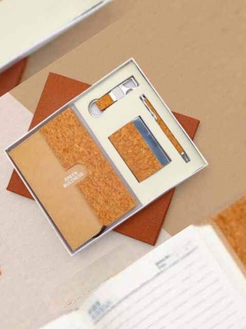 Add sophistication and security to your corporate gifting with our Leather Case Executive Diary Combo from Nishant Enterprises. Designed for modern professionals, this premium set combines style, privacy, and everyday functionality—making it an ideal choice for client appreciation, employee onboarding, and executive gifts.Combo Includes:📔 Leather Case Executive Diary with Lock – High-quality diary with a stylish leather-finish cover and secure lock for private notes, planning, and journaling🖊️ Premium Pen – Smooth-writing pen with a sleek executive designKey Features:Elegant leather-finish cover for a premium lookBuilt-in lock for added privacy and securityIdeal for corporate gifting, promotions & festive hampersCustom branding available (logo embossing/printing)Premium gift packaging for a professional presentationSuitable for bulk orders