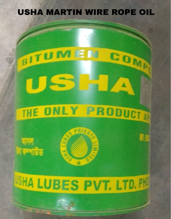 Usha Martin Wire Rope Oil lubricants are used in the manufacturing / servicing of wire-ropes meant for a wide variety of industries, such as – engineering, mining, haulage, elevator, fishing, thermal power plants, project & engineering, etc. Special colored lubricants used for strand identification in wire-ropes – these are also manufactured and supplied against special orders.Buy Usha Martin Wire Rope Oil At Best Price From Power Lube, Contact Us On 9322287227 For More Details.