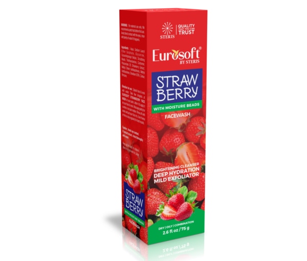 Achieving clear, fresh, and naturally glowing skin begins with one essential step—choosing the right cleanser. A good facewash does more than just remove dirt; it refreshes the skin, supports brightness, and prepares your face for the rest of your skincare routine. EUROSOFT STRAW BERRY FACEWASH is thoughtfully formulated as a gentle yet effective brightening cleanser that helps cleanse deeply while keeping the skin soft, hydrated, and visibly radiant.Infused with the refreshing essence of strawberry and enriched with skin-friendly ingredients, EUROSOFT STRAW BERRY FACEWASH is suitable for daily use and designed to meet the needs of modern skin exposed to pollution, excess oil, and environmental stress.Product DescriptionEUROSOFT STRAW BERRY FACEWASH is a refreshing, soap-free cleansing formula developed to gently remove impurities, excess oil, and surface dullness without stripping the skin of its natural moisture. The strawberry-based formulation is known for its antioxidant-rich properties, which help revive tired-looking skin and promote a healthy glow.The soft gel texture creates a light, pleasant lather that cleanses pores thoroughly while maintaining the skin’s natural balance. Unlike harsh cleansers that leave the skin dry or tight, EUROSOFT STRAW BERRY FACEWASH leaves the face feeling clean, smooth, and refreshed after every wash.Uses of EUROSOFT STRAW BERRY FACEWASHEUROSOFT STRAW BERRY FACEWASH is designed for daily facial cleansing and is suitable for a wide range of skin types. Its gentle formulation makes it ideal for regular use without causing irritation.Key Uses:Daily removal of dirt, oil, and impuritiesCleansing skin exposed to pollution and dustRefreshing dull and tired-looking skinSupporting a brighter and more even-looking complexionPreparing skin for moisturizers, serums, or makeupIt can be used both morning and evening as part of a simple yet effective skincare routine.Why EUROSOFT STRAW BERRY FACEWASH Is a Brightening CleanserSkin brightness is not just about fairness—it’s about clarity, freshness, and healthy texture. EUROSOFT STRAW BERRY FACEWASH helps enhance brightness by gently exfoliating surface impurities and supporting skin renewal.Strawberry extracts are rich in natural antioxidants and skin-conditioning properties that help:Reduce the appearance of dullnessImprove overall skin toneRefresh stressed skinWith consistent use, the skin looks more energized, smooth, and naturally radiant.Key Benefits of EUROSOFT STRAW BERRY FACEWASH1. Deep Yet Gentle CleansingRemoves excess oil, sweat, and impurities without disrupting the skin’s moisture barrier.2. Brightening EffectHelps reduce dullness and promotes a fresh, glowing appearance.3. Hydration SupportDoes not leave the skin feeling dry or tight after washing.4. Pleasant Strawberry FragranceOffers a refreshing sensory experience with every wash.5. Suitable for Daily UseGentle enough for regular cleansing, even for sensitive skin types.6. Improves Skin TextureRegular use helps skin feel smoother and softer.7. Non-Harsh FormulaFree from strong soap elements that can cause dryness or irritation.How to Use EUROSOFT STRAW BERRY FACEWASHFor best results, follow these simple steps:Wet your face with clean waterTake a small amount of EUROSOFT STRAW BERRY FACEWASHGently massage onto the face in circular motionsRinse thoroughly with waterPat dry with a soft towelFor optimal brightness and cleanliness, use twice daily—once in the morning and once before bedtime.Who Can Use EUROSOFT STRAW BERRY FACEWASHThis brightening cleanser is suitable for:Normal skinOily skinCombination skinDull and tired-looking skinPeople with sensitive skin are advised to do a patch test before regular use.Side Effects of EUROSOFT STRAW BERRY FACEWASHEUROSOFT STRAW BERRY FACEWASH is formulated to be gentle and skin-friendly. However, like any skincare product, reactions may vary depending on individual skin sensitivity.Possible Side Effects:Mild redness in very sensitive skinTemporary tingling sensationRare allergic reactionsThese effects are uncommon and usually subside quickly. If irritation persists, discontinue use and seek professional advice.Why Choose EUROSOFT STRAW BERRY FACEWASHIn a market filled with harsh cleansers and over-promising formulas, EUROSOFT STRAW BERRY FACEWASH stands out for its balanced approach to cleansing and brightening. It focuses on maintaining skin comfort while enhancing natural glow, making it ideal for long-term daily use.Its refreshing fragrance, smooth texture, and visible cleansing performance make it a preferred choice for individuals seeking clean, fresh, and healthy-looking skin without complexity.ConclusionEUROSOFT STRAW BERRY FACEWASH is more than just a facial cleanser—it is a daily skincare essential designed to refresh, brighten, and care for your skin gently. With its strawberry-infused formulation, it helps cleanse deeply while supporting a naturally radiant complexion. Suitable for everyday use, this brightening cleanser leaves the skin feeling soft, clean, and revitalized after every wash.