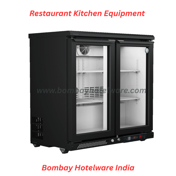 The 2 Door Back Bar Refrigerator is a heavy-duty commercial refrigeration solution designed for bars, hotels, restaurants, cafés, pubs, lounges, and beverage counters. Built with high-quality stainless steel and durable cooling components, this unit ensures efficient cooling, energy savings, and reliable performance in high-usage hospitality environments.This commercial back bar refrigerator features a two-door design that provides ample storage for beverages, soft drinks, mixers, and bottled items while maintaining uniform internal temperature. Ideal for fast service areas, it offers easy access, excellent visibility, and consistent cooling—making it a preferred choice for professional bar setups.As a trusted supplier of heavy duty kitchen equipment, durable hotelware utensils, commercial refrigeration equipment, and fancy crockery, we offer the 2 Door Back Bar Refrigerator in Nagpur with supply across India, catering to modern hospitality and institutional requirements. Designed for continuous commercial use, this refrigerator is easy to maintain, space-efficient, and built to enhance service efficiency.Key SEO Keywords:2 Door Back Bar Refrigerator, Commercial Back Bar Fridge India, Bar Refrigerator for Hotel, Beverage Cooler for Restaurant, Heavy Duty Kitchen Equipment Supplier India, Back Bar Refrigerator Dealer Nagpur, Hotel Refrigeration Equipment India, Bar Cooling Refrigerator