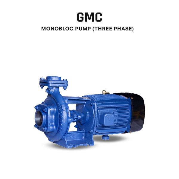 Kirloskar Monobloc Pump, GMC-128, 1 HP, Three Phase, 415 Volts, Size 40mm X 40mm