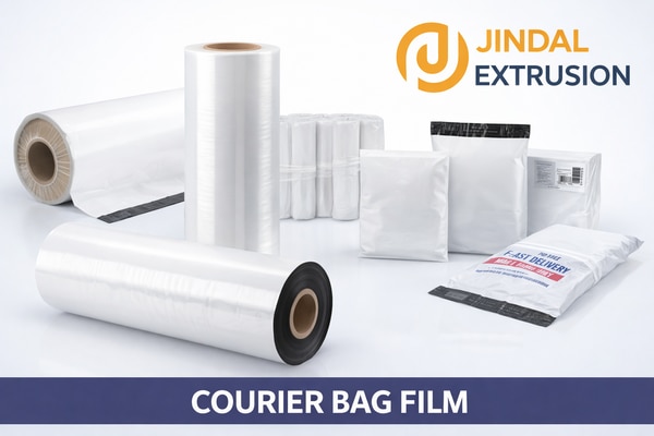 Courier Bag Film is a multilayer co-extruded polyethylene film specially engineered for manufacturing tamper-proof courier bags and e-commerce mailers. It provides high strength, puncture resistance, moisture protection, and secure sealing, ensuring safe transportation of documents and parcels.