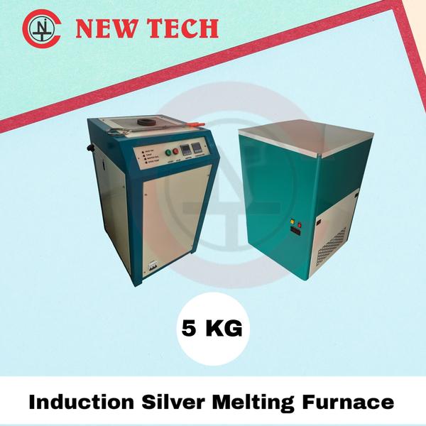 5 Kg Induction Silver Melting Furnace 