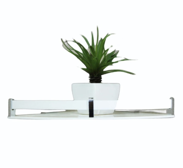 Bathroom Wall Acrylic Corner Shelf 12X12 product image