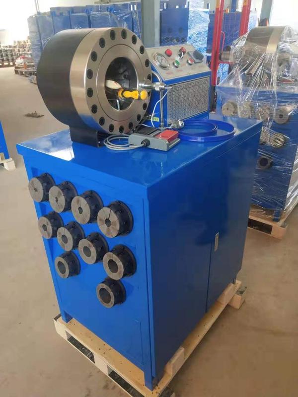 Hydraulic Horizontal Hose Crimping Machine