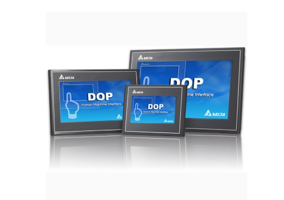 DescriptionDOP-100 Series HMI is designed using latest Cortex-A8 high speed processor and 65,536 color LCD display panel with high brightness and contrast. The DOP-100 Series is having various communication ports and Ethernet HMI support NTP (Network Time Protocol), FTP (File Transfer Protocol), E-Mail, VNC (Virtual Network Computing) and Remote Monitoring functions which is suited to meet customer requirements for cloud applications / smart manufacturing.● Embedded Linux System – Open system for flexible and stable program development● LUA Language — Simple and easy structural programming language to meet various demands● Diagnostics Function — Collects and solves issues remotely● Supports GIF Graphic Elements — Easy setting to play vivid GIF elements● Supports PDF and TXT Reader — PDF and TXT files supported● Multilingual Input –16 different languages input for easy operation● Supports Different Printer Drivers — Dot Matrix, LaserJet, etc.● Power Isolation — Protects the HMI from accidental surge interference● Communication Isolation — COM and Ethernet ports with built-in isolation circuits enhance communication stability● FTP/eMail Supported — Simple data transmission and real-time status report (Ethernet HMI)● VNC Remote Monitoring — Remote control with mobile devices (Ethernet HMI)● Multimedia Functions — Captures image with an external camera or replays important recordings (Multimedia Type Model)● User Management — Supports 7 user levels and 20 accounts in each level with a complex password facility.● Operational Log — Every activity of users can be logged in a non-editable formatSIZE4.3″ , 7.0″ 10.0″ 12″ & 15″Integer50