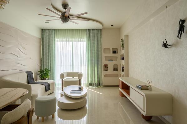 A bedroom is a personal sanctuary designed for rest, relaxation, and privacy. Typically, it is furnished with a bed—the central element—along with complementary furniture like nightstands, a wardrobe or closet, and sometimes a dresser or a desk. Soft lighting, cozy bedding, and calming colors often define the ambiance of a well-thought-out bedroom, promoting a peaceful environment conducive to sleep. Windows may be dressed with curtains or blinds to control natural light and provide privacy. Decorative elements such as artwork, rugs, plants, and personal items can add warmth and character, making the space feel uniquely yours. Many modern bedrooms also incorporate functional features like built-in storage, reading nooks, or tech integrations such as smart lighting and entertainment systems. For couples or individuals, the bedroom often doubles as a retreat from the busy outside world, providing comfort, serenity, and a space to unwind. Whether minimalist or luxurious, the design and layout of a bedroom reflect the occupant's lifestyle and preferences. A well-designed bedroom supports healthy sleep habits, mental well-being, and offers a tranquil escape within the home.