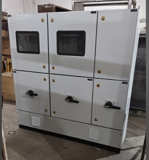 3 Phase Meter Panel₹ 50,000/PieceGet Latest PriceNumber of Ways	4 WayPhase	Three PhaseEnclosure Material	MS (Mild Steel)IP Rating	IP55Busbar Material	AluminiumIncomer Type	MCCBShri Power Control Systems, located in Nagpur, Maharashtra, is a trusted wholesale and retail supplier specializing in high-quality electrical and electronic control products. We offer a comprehensive range of reliable solutions including Epcos BR600 APFC Relays, Schneider Digital Ammeters, Schneider Digital Voltmeters, Siemens Relays, APFC Electrical Control Panels, and various advanced electronic machines. Committed to excellence, Shri Power Control Systems caters to diverse industrial and commercial needs by providing cutting-edge technology, durable products, and exceptional customer service. Our expertise and extensive product portfolio make us a preferred partner for clients seeking efficient power control and automation solutions.