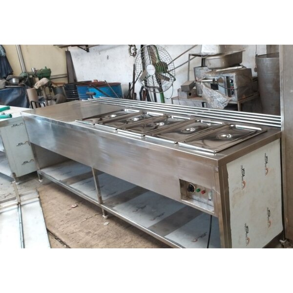 Brand :- shree chamunda engineeringUsage/Application :- canteen purposeColor :- Stainless SteelType :- rectangle