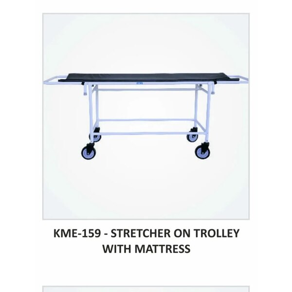 Material :- Powder coated MSUsage/Application :- HospitalColor :- WhiteCapacity Kilogram :- 100-125 KgFoldable :- YesIs It Foldable :- YesMovable :- YesNumber Of Wheels :- 4Deal In :- New OnlyCountry of Origin :- Made in India