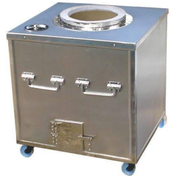 Stainless Steel Square Tandoor Bhathi , For Restaurant