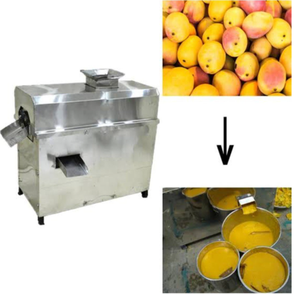 Semi automatic Mango Juice Machine , Capacity: 50 kg/hr