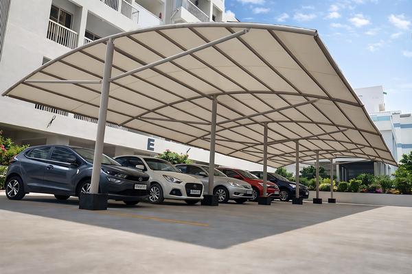 Elegant parking Tensile Structure