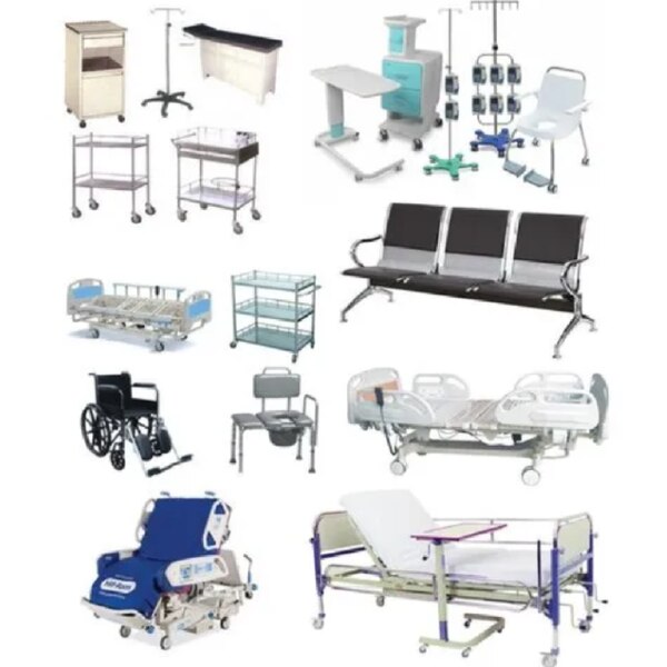 Stainless Steel White Modular Hospital Furniture , Size: Standard Size