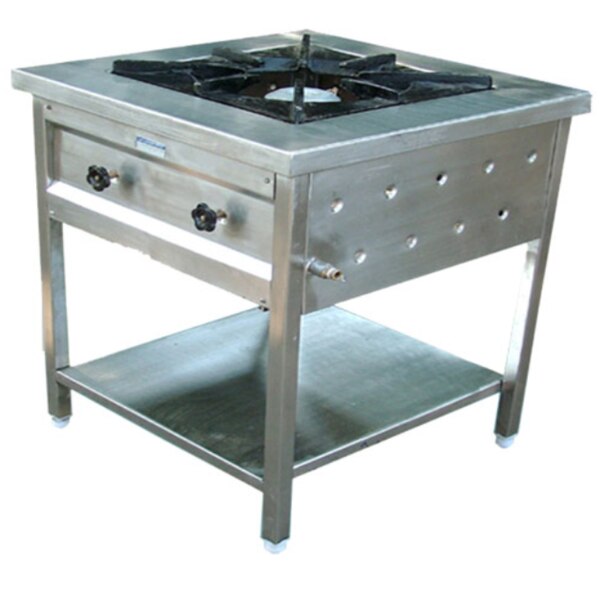 Shree Chamunda Stainless Steel SS Single Burner Gas Stove 