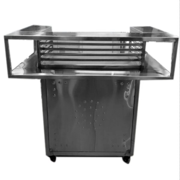 Stainless Steel Modern SS Tea Service Counter