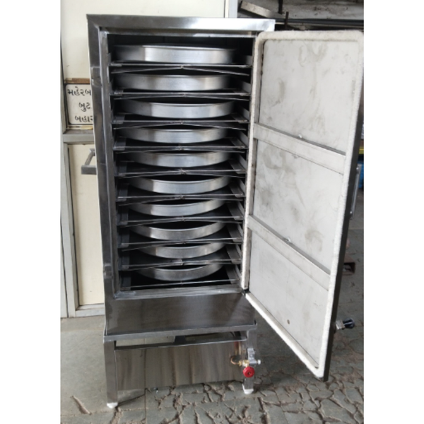 Stainless Steel Naylon Khaman Machine , Number of Trays/Plates: More Than 8 Plates
