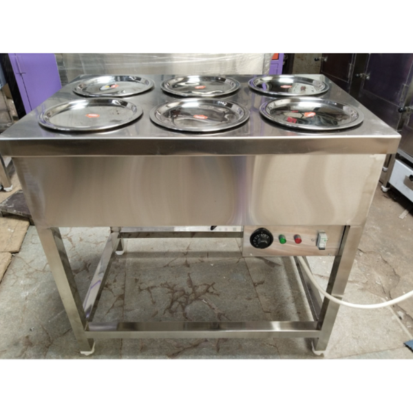 Shteel Swar Ss bain Maire , For Restaurant, 3 kg Vat