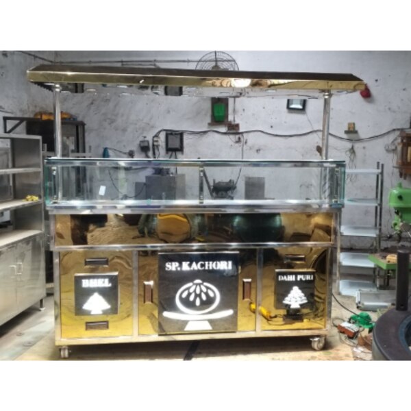 Stainless Steel Counter , For Street Food Stall