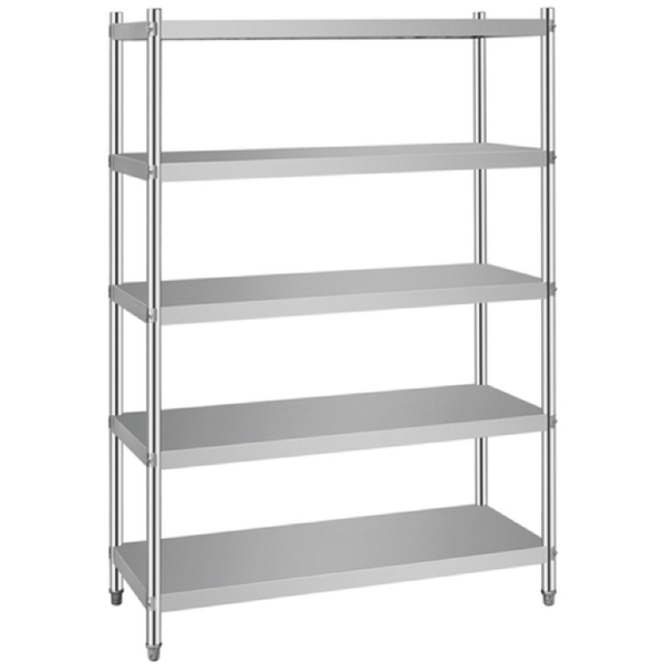 Silver Rectangular Ss Storage Rack