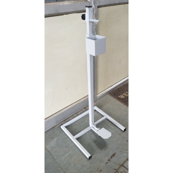 Foot operator senetizer stand , Ms matrial pawder coting