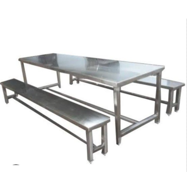 Ss Canteen Table , 6 Seater
