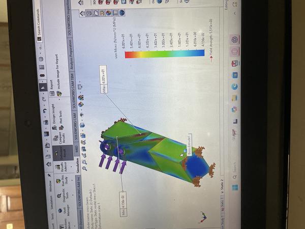 Simulation of the members for stress ,Deformation, strain analysis 