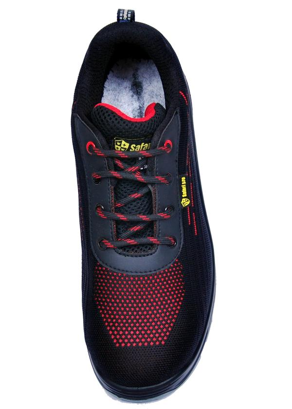 Flyknit Sporty look Safety shoes with Carbon Fiber Tie cap ISI mark IS15298 Part 2 and EN20345 ISO 20345 SRC Certified Safety shoes
