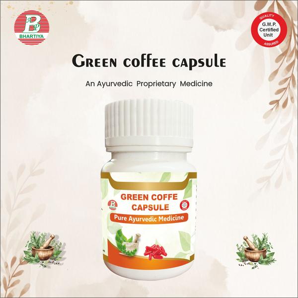 Green coffee capsule