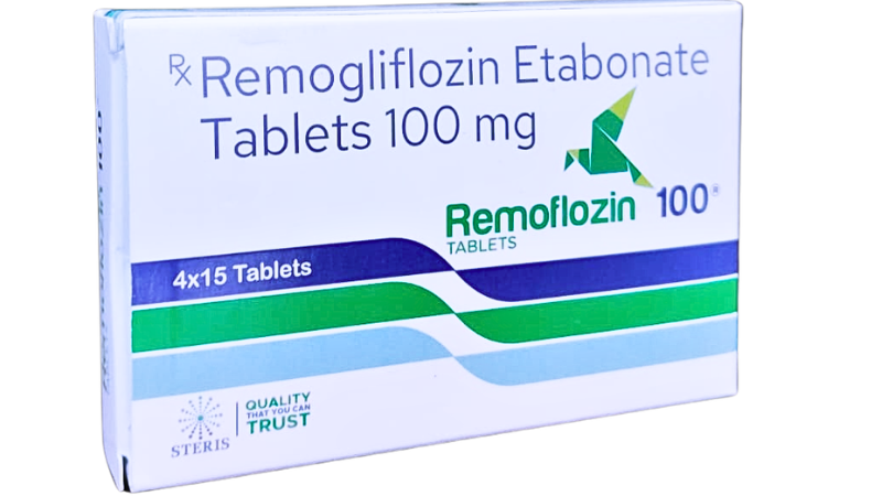 REMOFLOZIN 100 is an advanced oral antidiabetic medication containing Remogliflozin Etabonate 100 mg as its active pharmaceutical ingredient. This innovative formulation represents a significant breakthrough in the management of Type 2 Diabetes Mellitus, offering patients a novel mechanism of action that works independently of insulin secretion or insulin sensitivity. REMOFLOZIN 100 belongs to the sodium-glucose co-transporter 2 (SGLT2) inhibitors class of medications, which has revolutionized diabetes management by targeting glucose reabsorption in the kidneys rather than affecting pancreatic function or peripheral glucose utilization.Developed through rigorous scientific research and clinical trials, REMOFLOZIN 100 provides diabetic patients with an effective therapeutic option that not only helps control blood sugar levels but also offers additional cardiovascular and metabolic benefits. Each tablet is precisely formulated to deliver consistent and reliable glycemic control, making it an essential component in the comprehensive management of Type 2 Diabetes.How REMOFLOZIN 100 WorksThe mechanism of action of REMOFLOZIN 100 is both unique and highly effective. Under normal physiological conditions, the kidneys filter glucose from the blood, but the SGLT2 proteins in the proximal renal tubules reabsorb approximately 90% of this filtered glucose back into the bloodstream. In diabetic patients, this reabsorption continues even when blood glucose levels are elevated, perpetuating hyperglycemia.Remogliflozin Etabonate works by selectively inhibiting the SGLT2 proteins in the kidneys, thereby reducing glucose reabsorption and increasing urinary glucose excretion. This insulin-independent mechanism allows the body to eliminate excess glucose naturally through urine, leading to sustained reductions in blood glucose levels. The medication typically begins working within hours of administration, with maximum therapeutic effects observed within several weeks of consistent use.Primary Uses and IndicationsREMOFLOZIN 100 is primarily indicated for:Management of Type 2 Diabetes Mellitus: As monotherapy in patients who cannot tolerate metformin or for whom metformin is contraindicated, and as combination therapy with other antidiabetic agents including metformin, sulfonylureas, or insulin when existing treatment regimens fail to achieve adequate glycemic control.Glycemic Control Optimization: For patients requiring additional blood sugar management beyond diet and exercise modifications, REMOFLOZIN 100 helps reduce both fasting plasma glucose and postprandial glucose levels.Adjunct to Lifestyle Modifications: The medication works synergistically with dietary modifications and regular physical activity to achieve comprehensive diabetes management and reduce the risk of long-term diabetic complications.Key Benefits of REMOFLOZIN 100Superior Glycemic ControlREMOFLOZIN 100 demonstrates significant efficacy in reducing HbA1c levels, typically achieving reductions of 0.5% to 1.0% when used as monotherapy and even greater reductions when combined with other antidiabetic medications. This improvement in long-term glucose control translates to reduced risk of microvascular complications, including diabetic retinopathy, nephropathy, and neuropathy.Weight Management SupportUnlike many traditional antidiabetic medications that may cause weight gain, REMOFLOZIN 100 is associated with modest weight loss, typically ranging from 2 to 4 kilograms over several months of treatment. This weight reduction occurs due to caloric loss through urinary glucose excretion and may provide additional metabolic benefits for overweight or obese diabetic patients.Cardiovascular BenefitsEmerging research on SGLT2 inhibitors suggests potential cardiovascular protective effects, including modest reductions in blood pressure and improvements in various cardiovascular risk markers. These benefits may be particularly valuable for diabetic patients who are at increased risk of cardiovascular disease.Low Risk of HypoglycemiaBecause REMOFLOZIN 100 works independently of insulin secretion, it carries a minimal risk of hypoglycemia when used as monotherapy. This safety profile makes it particularly suitable for elderly patients or those at higher risk of dangerous low blood sugar episodes.Renal Function ConsiderationsThe medication may offer nephroprotective benefits by reducing intraglomerular pressure and proteinuria in diabetic patients, potentially slowing the progression of diabetic kidney disease.Convenient Once-Daily DosingREMOFLOZIN 100's pharmacokinetic profile allows for convenient once-daily administration, improving patient compliance and treatment adherence.Potential Side Effects and Safety ConsiderationsWhile REMOFLOZIN 100 is generally well-tolerated, patients should be aware of potential side effects:Common Side EffectsGenital Mycotic Infections: Increased glucose in urine may promote fungal infections, particularly in womenUrinary Tract Infections: More frequent urination and glucose in urine may increase UTI riskIncreased Urination: Polyuria is expected due to the medication's mechanism of actionThirst: Patients may experience increased thirst due to fluid lossDizziness: Particularly when standing up quickly, due to mild blood pressure reductionsSerious but Rare Side EffectsDiabetic Ketoacidosis: Although rare, euglycemic DKA has been reported with SGLT2 inhibitorsAcute Kidney Injury: Dehydration may affect kidney function in susceptible individualsLower Limb Amputation: Some SGLT2 inhibitors have shown increased risk in specific populationsHypotension: Particularly in patients on diuretics or with compromised cardiovascular functionContraindications and PrecautionsREMOFLOZIN 100 should not be used in patients with type 1 diabetes, severe renal impairment, diabetic ketoacidosis, or those with known hypersensitivity to the drug. Pregnant and breastfeeding women should avoid this medication. Patients should maintain adequate hydration and practice proper genital hygiene to minimize infection risks.Dosage and Administration GuidelinesThe standard recommended dose is one REMOFLOZIN 100 tablet taken orally once daily, preferably at the same time each day. The medication can be taken with or without food. Patients should not double doses if they miss a scheduled dose but should take the next dose at the regular time. Dosage adjustments may be necessary based on individual response, renal function, and concomitant medications. Regular monitoring of blood glucose levels, kidney function, and HbA1c is essential for optimal treatment management.ConclusionREMOFLOZIN 100 represents a valuable therapeutic advancement in type 2 diabetes management, offering patients an innovative approach to glycemic control through its unique renal mechanism of action. The medication's ability to reduce blood sugar levels while providing additional benefits such as weight loss, cardiovascular protection, and low hypoglycemia risk makes it an attractive option for many diabetic patients.