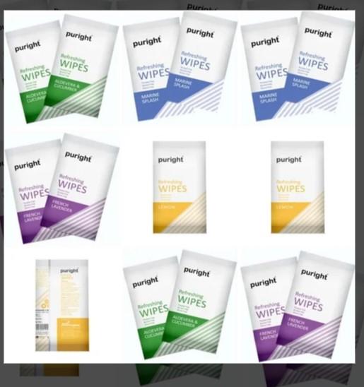 Wet Wipes Puright Premium